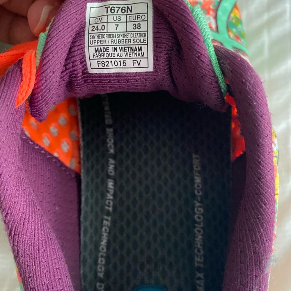 Asics running shoes
